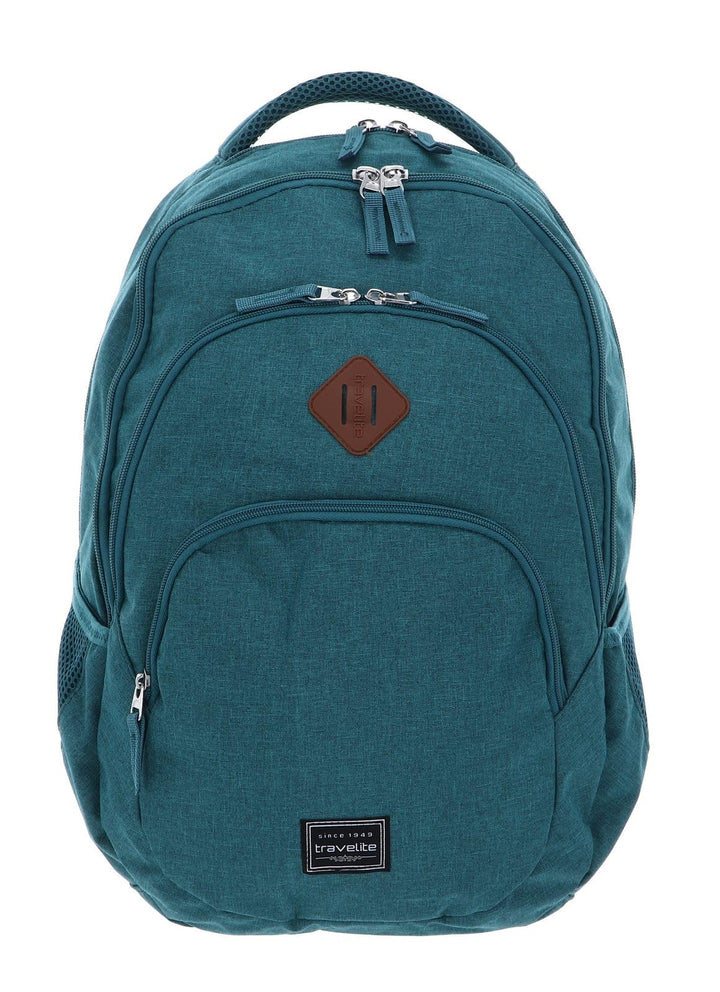 Travelite Handgepäck Rucksack, Laptop Rucksack 15,6 Zoll, BASICS, Daypack, Tagesrucksack mit vielen