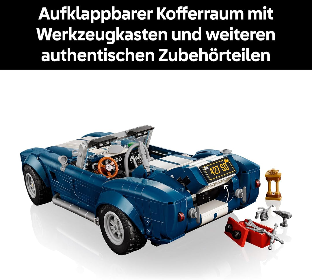 LEGO Shelby Cobra 427 S/C - LEGO 10357 inkl. bedruckter Fliese
