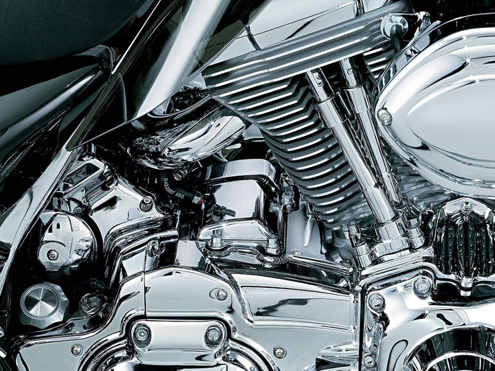 Kuryakyn 7846 Motorrad Motorzubehör: Starter Cover Accent für 1999-2006 Harley-Davidson Motorräder,