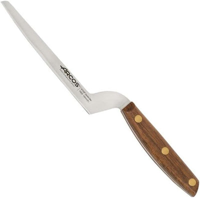 Arcos Serie Nordika - Set 3 Käsemesser - Edelstahl NITRUM - Ovengkol Holzgriff 100% natürlicher FSC