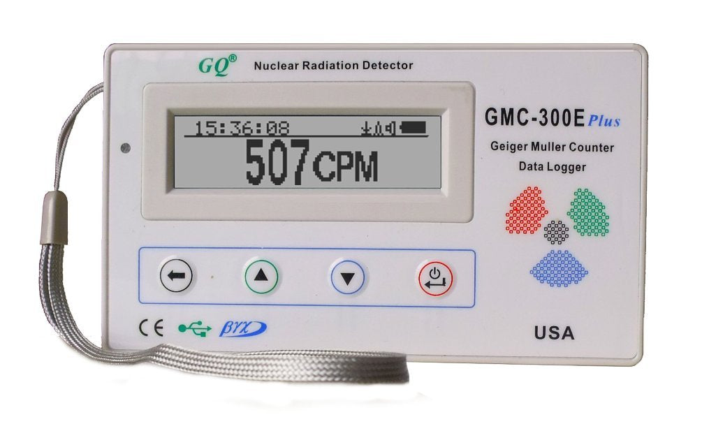 GQ GMC-300E-Plus Digital Geiger Counter Nulcear Radiation Detector Monitor Meter dosimeter Beta Gamm