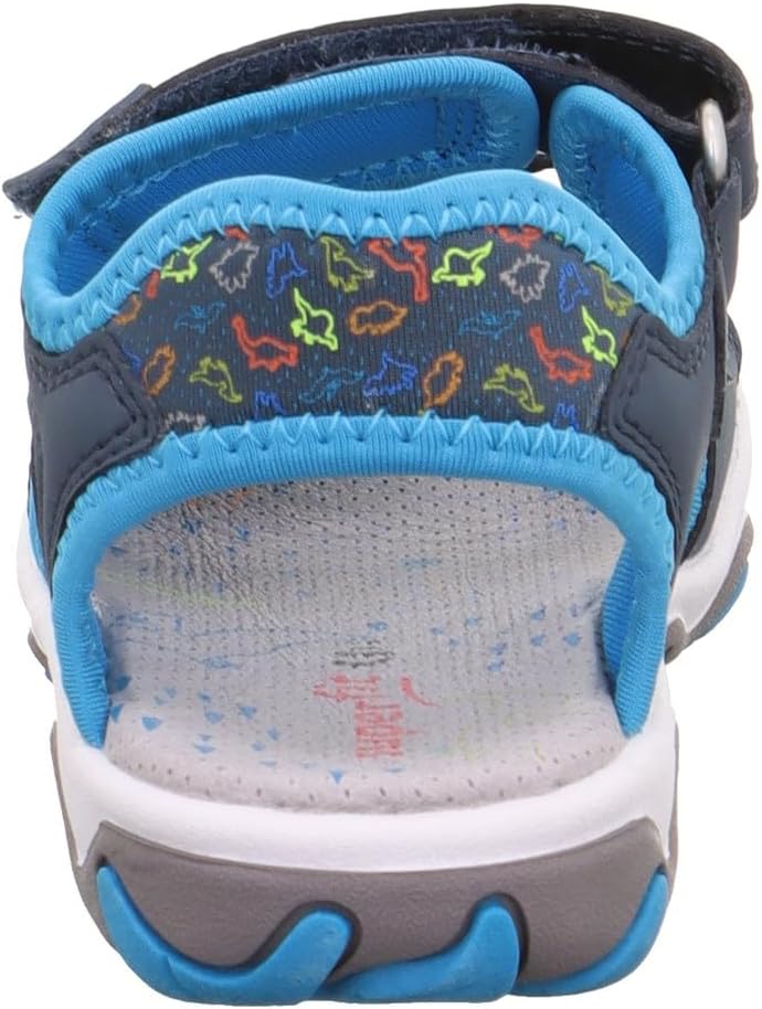 Superfit Jungen Mike 3.0 Sandale 35 EU Blau Türkis 8000, 35 EU Blau Türkis 8000
