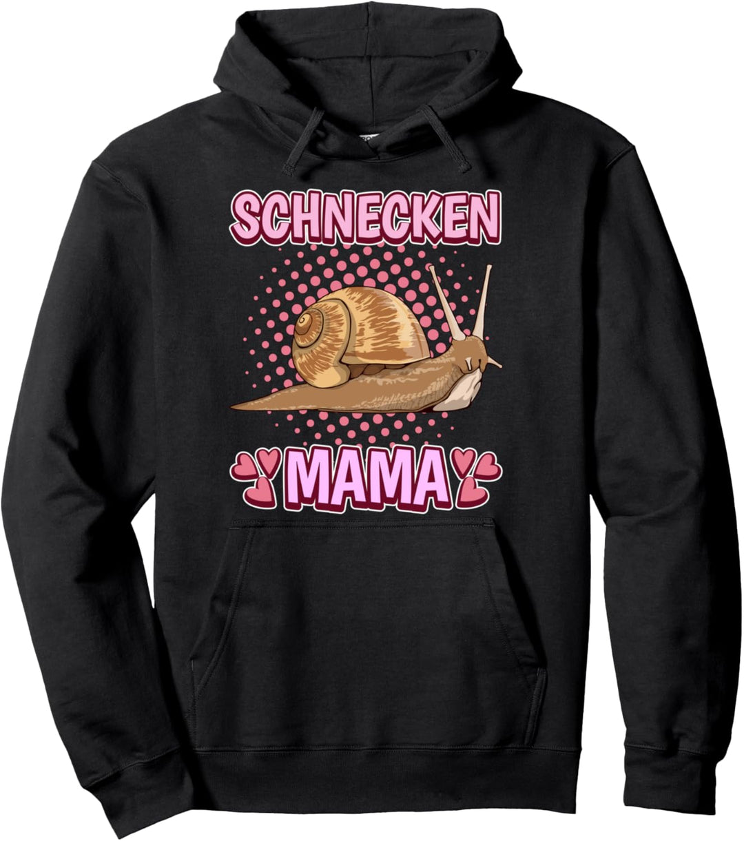 Damen Schnecken Mama Mutter Muttertag Schnecken Pullover Hoodie