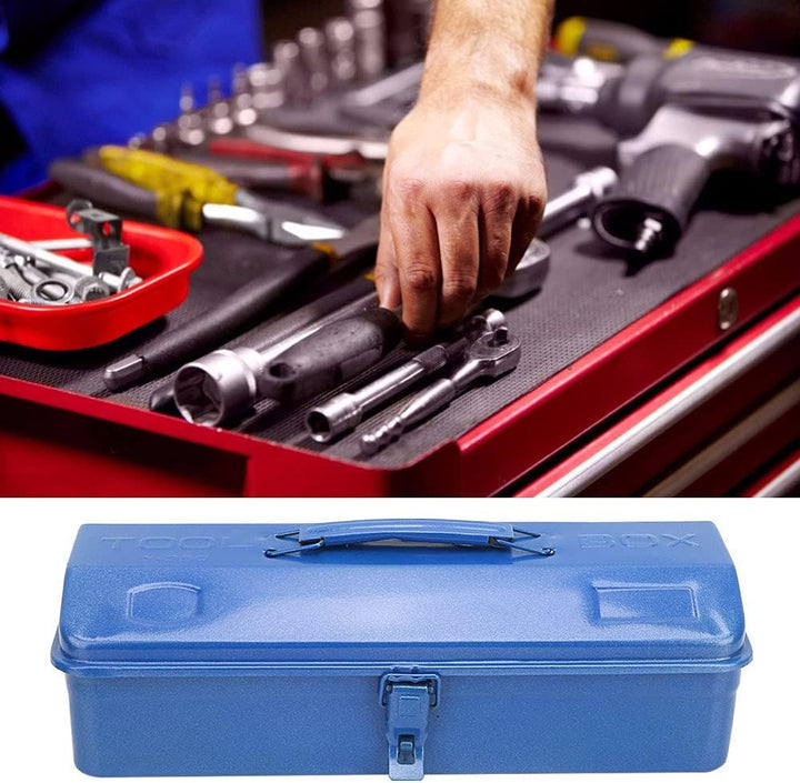 Werkzeugkasten Aus Eisen, Multifunktions Werkzeugkoffer Reparaturwerkzeug Aufbewahrungsbox Behälterh