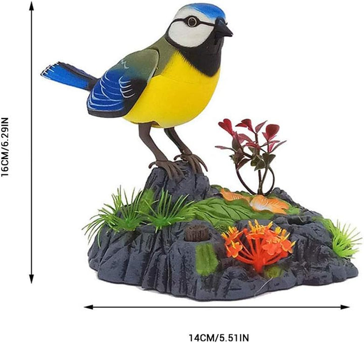 Singender zwitschernder Vogel, elektronischer sprechender Papagei, elektrisches Tierspielzeug, singe