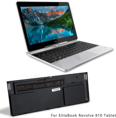 ASKC 44Wh 6Cell OD06XL Laptop Akku für HP Elitebook Revolve 810 G1 G2 G3 Series Tablet OD06 698943-0