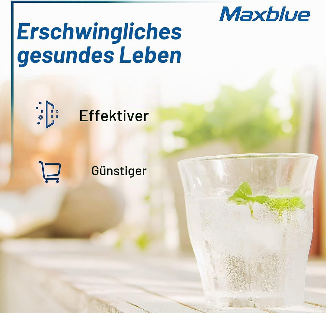 Maxblue 644845 Kühlschrank Wasserfilter Kompatibel mit Bosch UltraClarity 644845, 00740560, 740560,