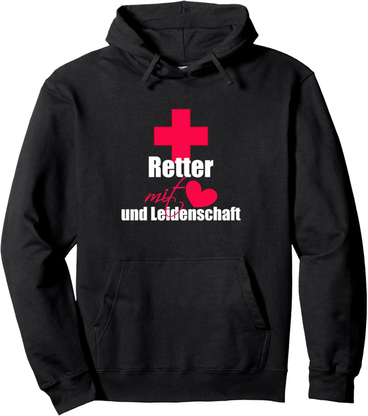 Rettungssanitäter Geschenk für Notfallsanitäter oder Notarzt Pullover Hoodie