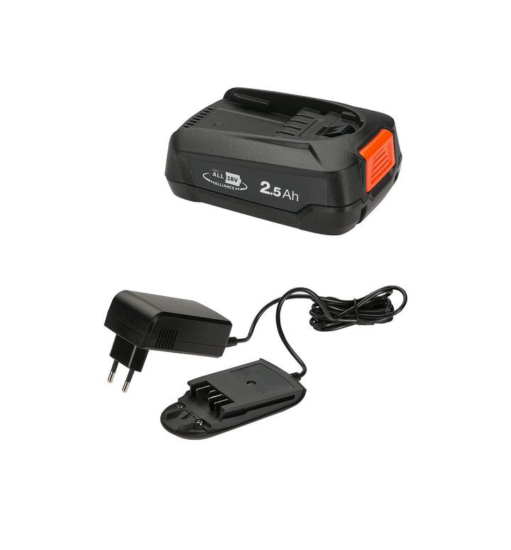 Gardena Starter-Kit P4A: Akku-Set für alle Gardena Gartengeräte mit Li-Ion Akku, 1x PBA 18V/45 2,5 A