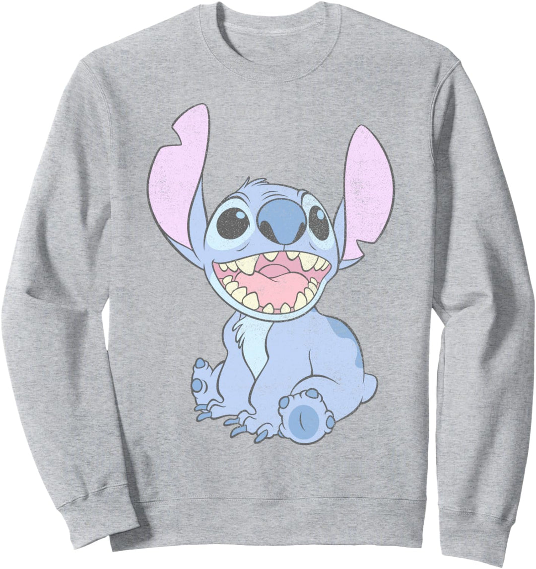 Disney Lilo & Stitch Faded Stitch Simple Portrait Sweatshirt