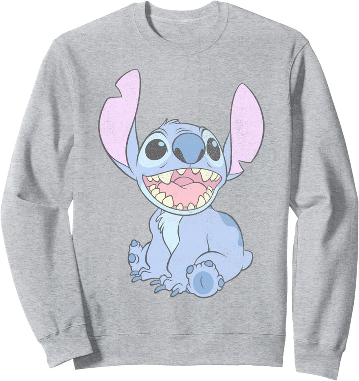 Disney Lilo & Stitch Faded Stitch Simple Portrait Sweatshirt