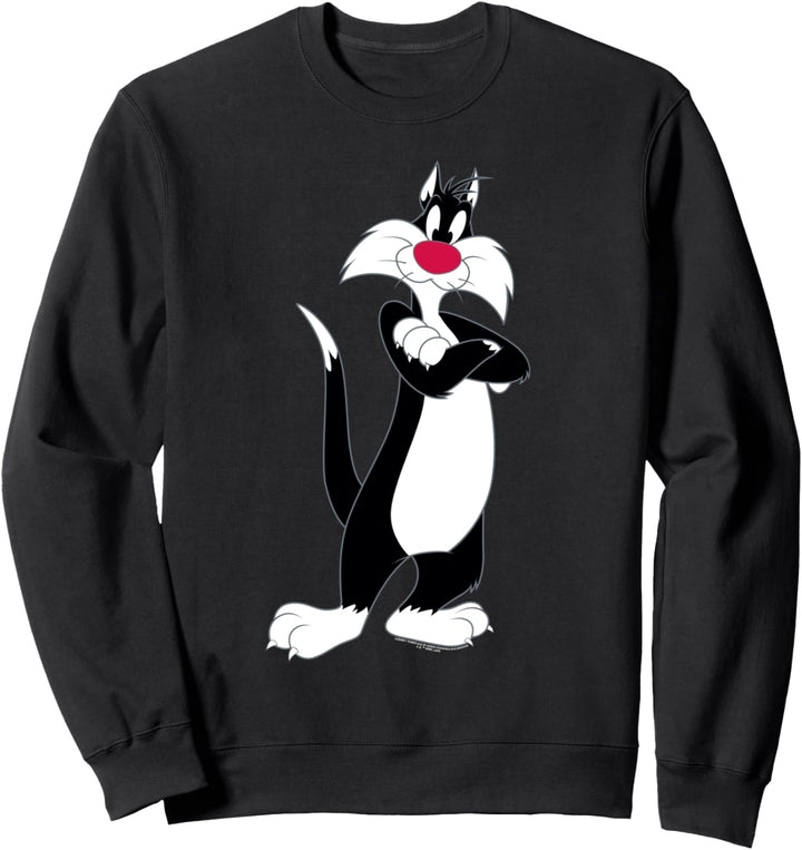Looney Tunes Selvester Crossed Arms Sweatshirt