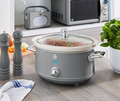 Swan 3,5l Retro Kocher, grau