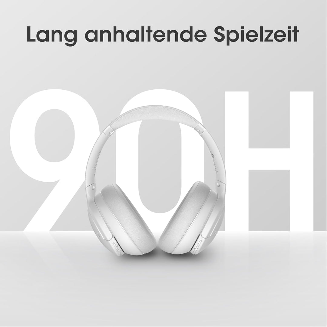 DOQAUS Kopfhörer Kabellos Bluetooth Bis zu 90 Std,Bluetooth Kopfhörer Over-Ear mit 3 EQ-Modi, HiFi S