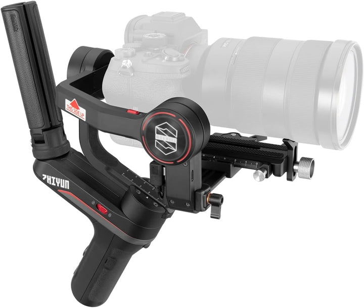 ZHIYUN Weebill S [offiziell] Stabilisator Kamera, 3-Achsen Gimbal für DSLR- und Spiegelkamera, leich