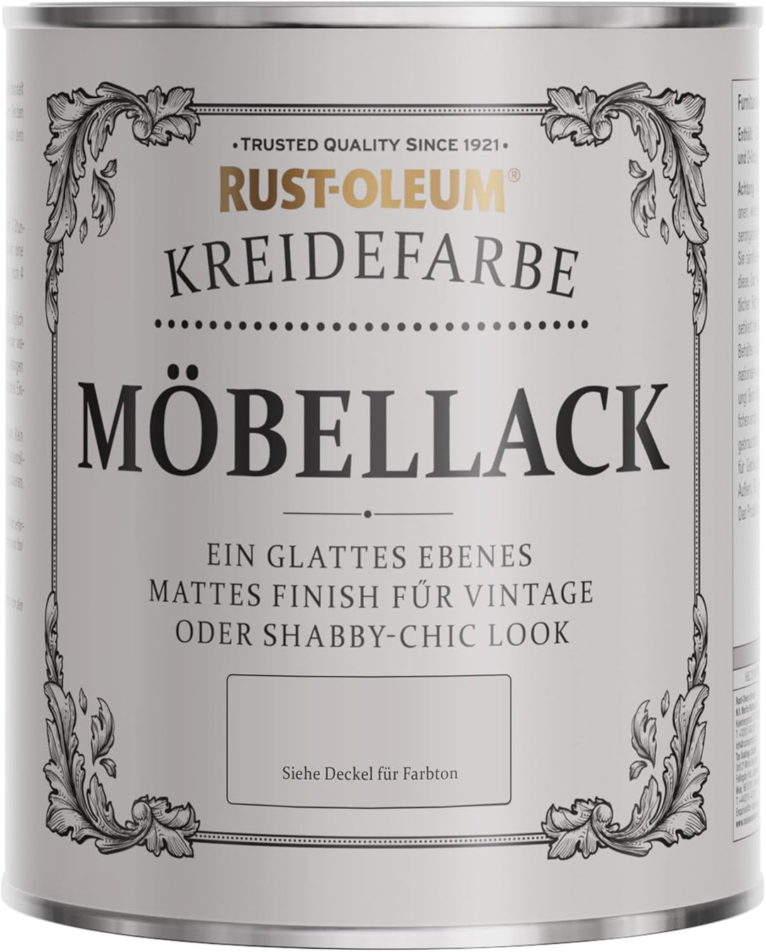 Rust-Oleum Shabby Chic hellblau Vintage Kreidefarbe für Möbel, wasserbasiert, geruchsarm - Taubenbla