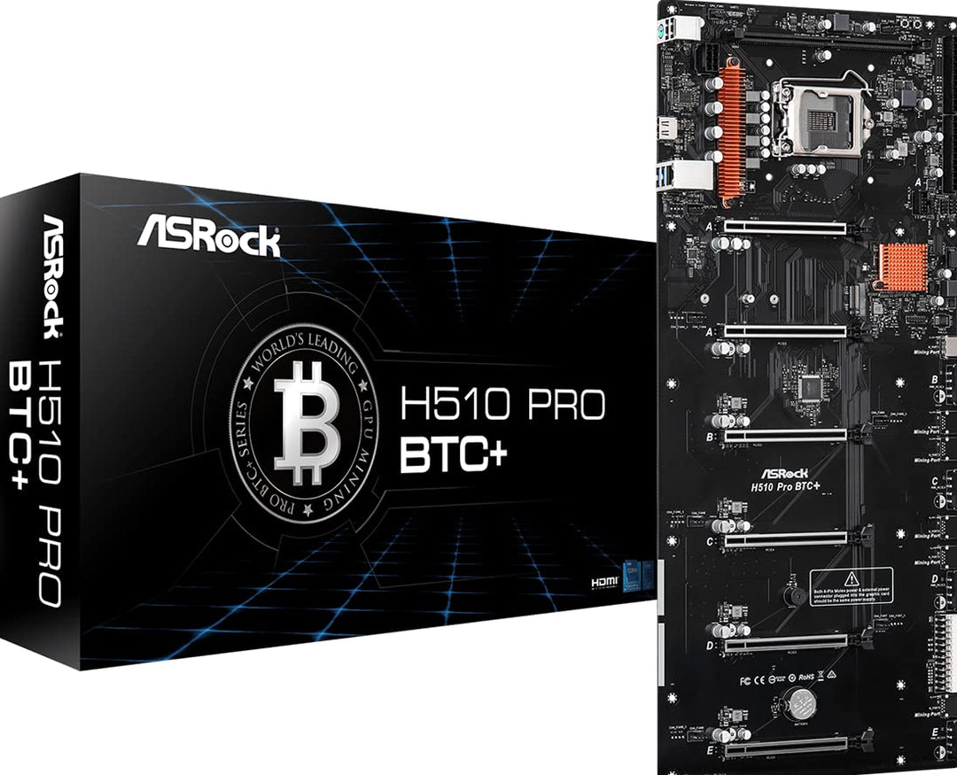 ASRock PRO BTC+ LGA1200 1DDR4, 90-MXBGL0-A0UAYZ