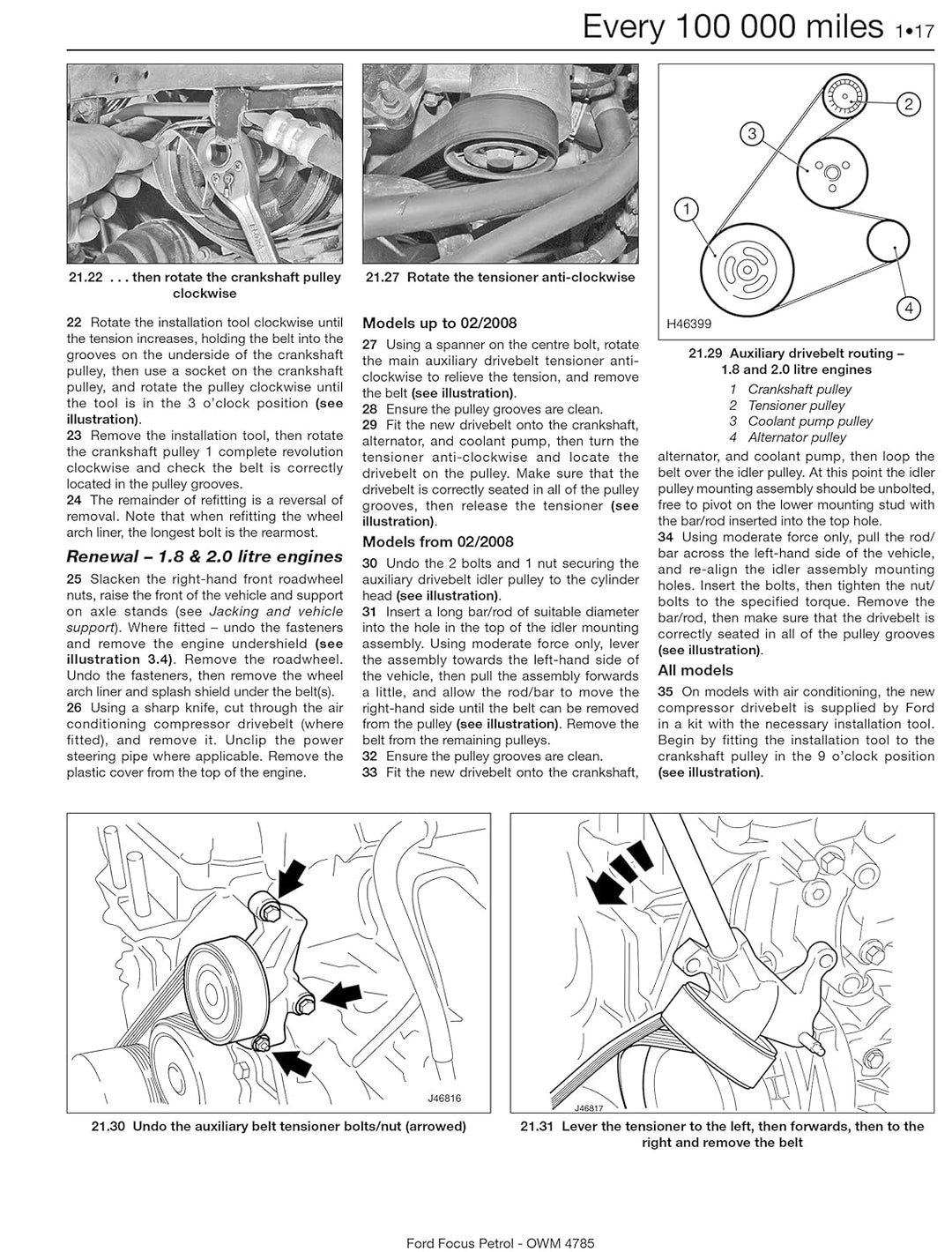 Ford Focus Petrol 05-11, Taschenbuch