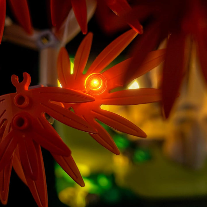 Led Licht Set Kompatibel mit Lego 10348 Japanese Red Maple Bonsai Tree (Kein Modell), Dekorationsbel
