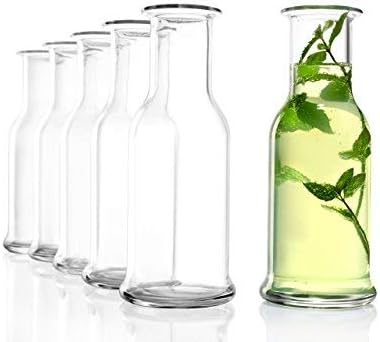 Stölzle Oberglas Glaskaraffe Purity / 6er Set Kleine Karaffe 250 ml/Hochwertige Karaffe Glas geeigne