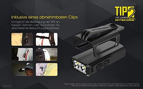 Nitecore D180941 Taschenlampe, Schwarz, Nicht zutreffend