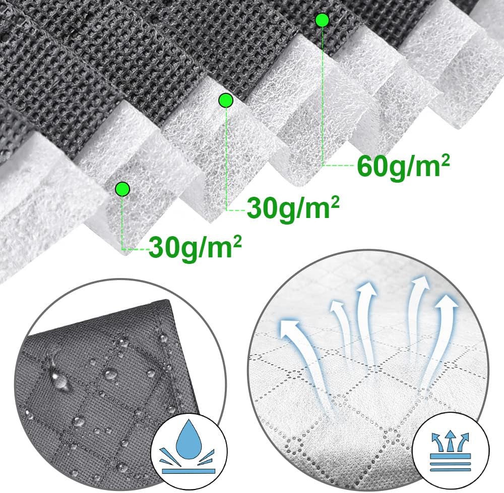 VOUNOT® Grosse Vakuum Aufbewahrungstasche mit Pumpe, 3 Stück Vakuumbeutel, 3 Stück Aufbewahrungstasc