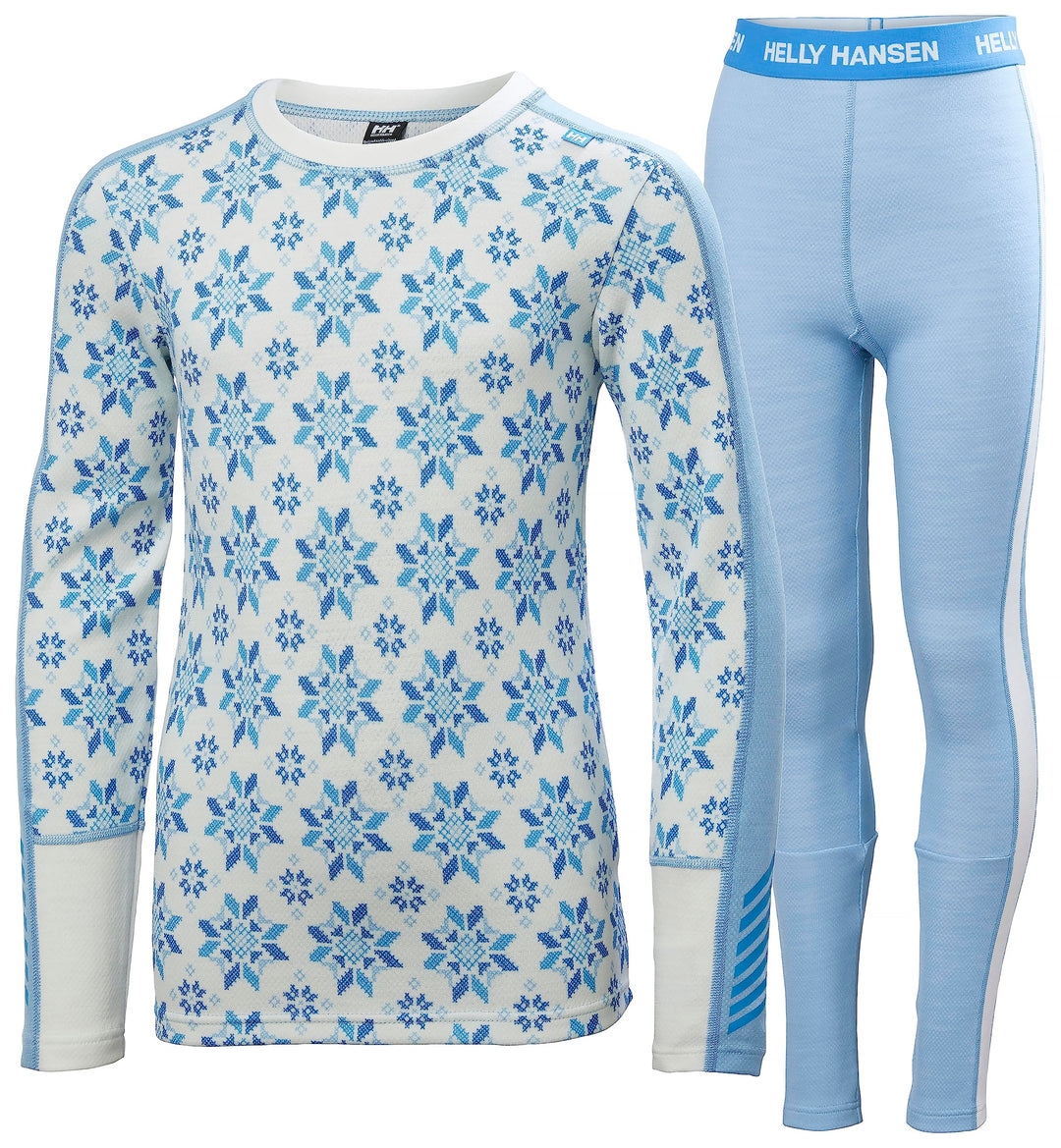 Helly Hansen Junior Unisex New Model JR Graphic Lifa Meri 16 Jahre Bright Blue, 16 Jahre Bright Blue