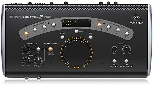 Behringer XENYX CONTROL2USB High-End Studio Control and Communication Center mit VCA-Steuerung und U
