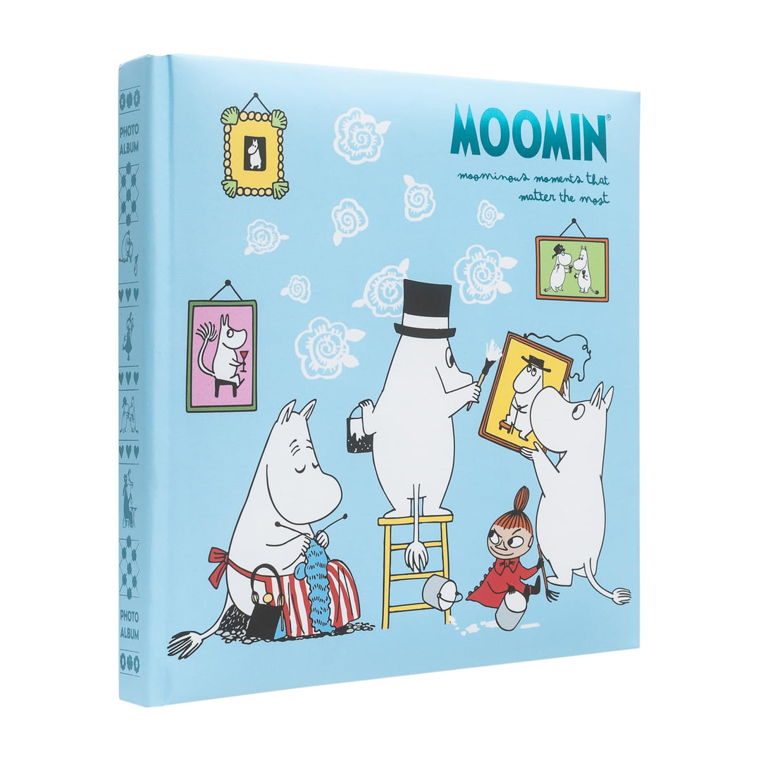 Moomin Fotoalbum, selbstklebend, Polaroid-Fotoalbum, 22 Seiten (16 x 16 cm), Bunt