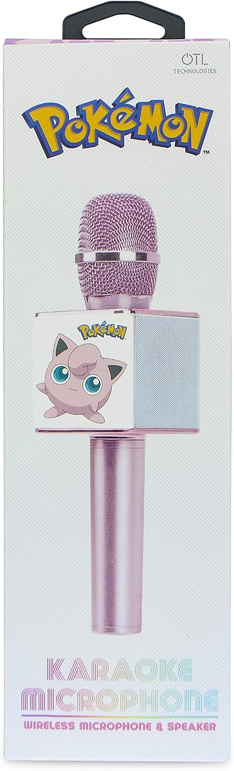 OTL Technologies Pokémon Jigglypuff Karaoke-Mikrofon mit Lautsprecher