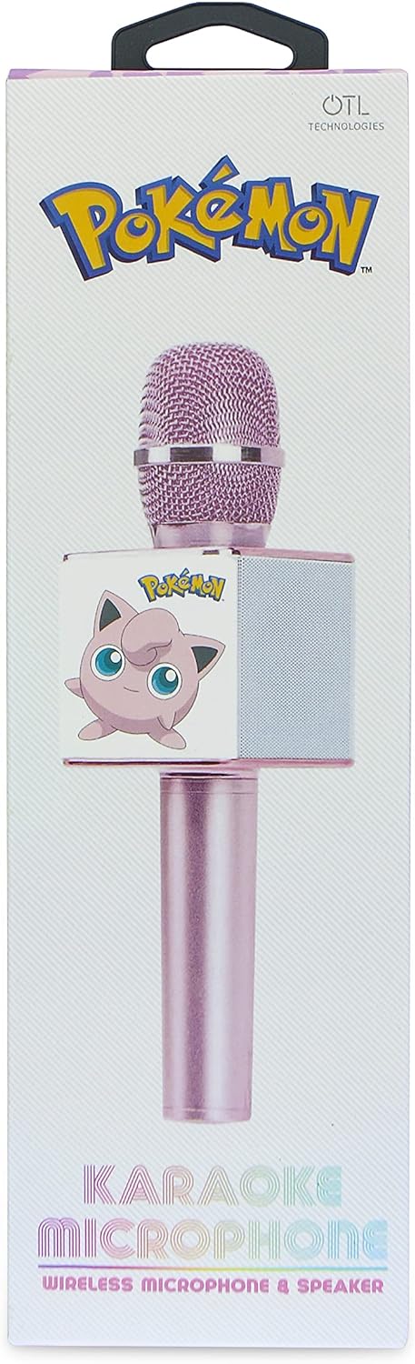 OTL Technologies Pokémon Jigglypuff Karaoke-Mikrofon mit Lautsprecher
