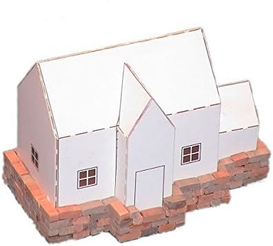 DOMUS-KITS Domus Kits40205 1547 Teile Dihorama 2 Haus Modell, Massstab 1:87, Mehrfarbig