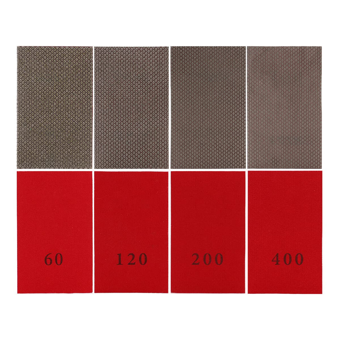 Diamant Schleifpapier galvanisiert Polierblatt Schleifpapier Körnung 200 Ersatz Schleifmittel 200#-2