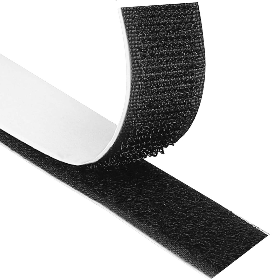 Blooven Klettband Selbstklebend 20 Meter Extra Stark, Doppelseitig Klebende mit Klettverschluss 20mm