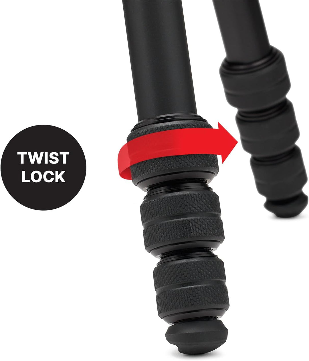 Manfrotto Befree GT PRO 3-Way, Professional Travel Tripod Kit, 3-Way Fluid Head, Levelling Column, P