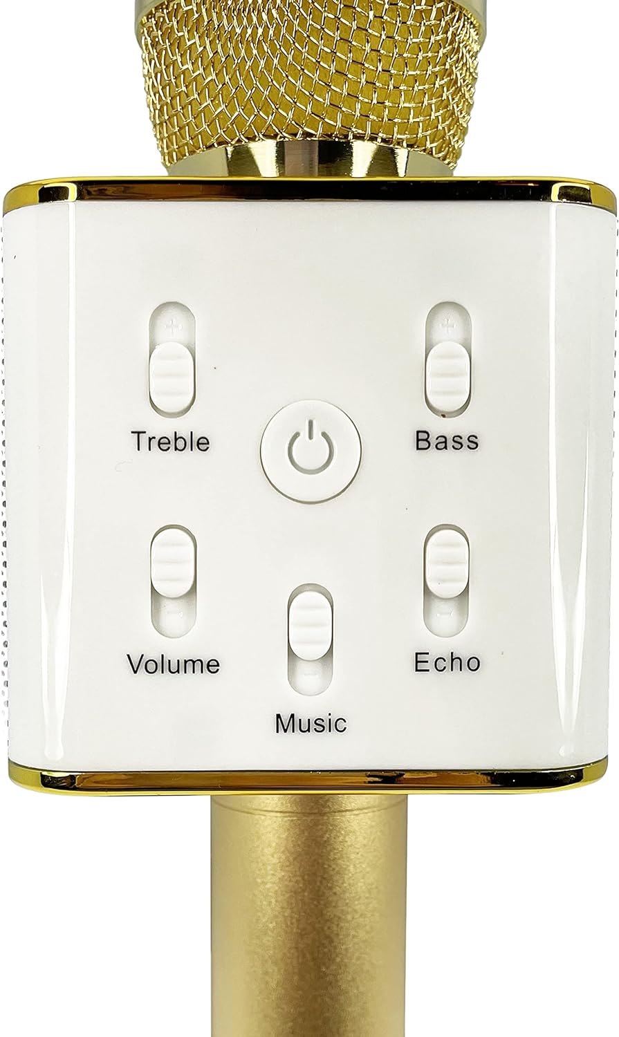 OTL Technologies Rainbow High Wireless Bluetooth Karaoke Microphone in Gold