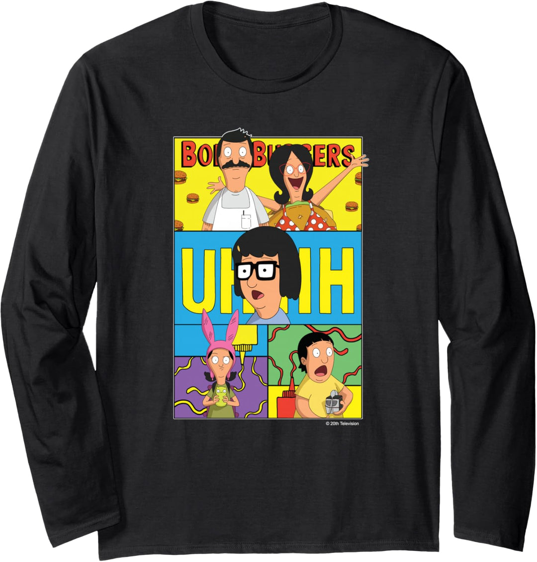 The Bob’s Burgers Movie Bob Linda Tina Louise Gene Uhhh Langarmshirt