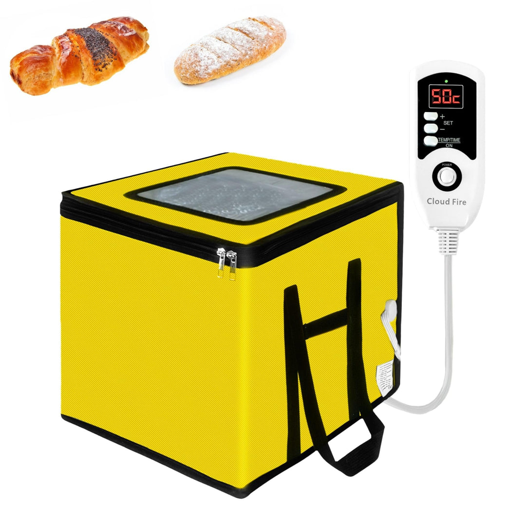 Cloud Fire Dough Proofing Box 100W Heizplatte mit Temperatursteuerung und Faltfunktion – Gärbox für