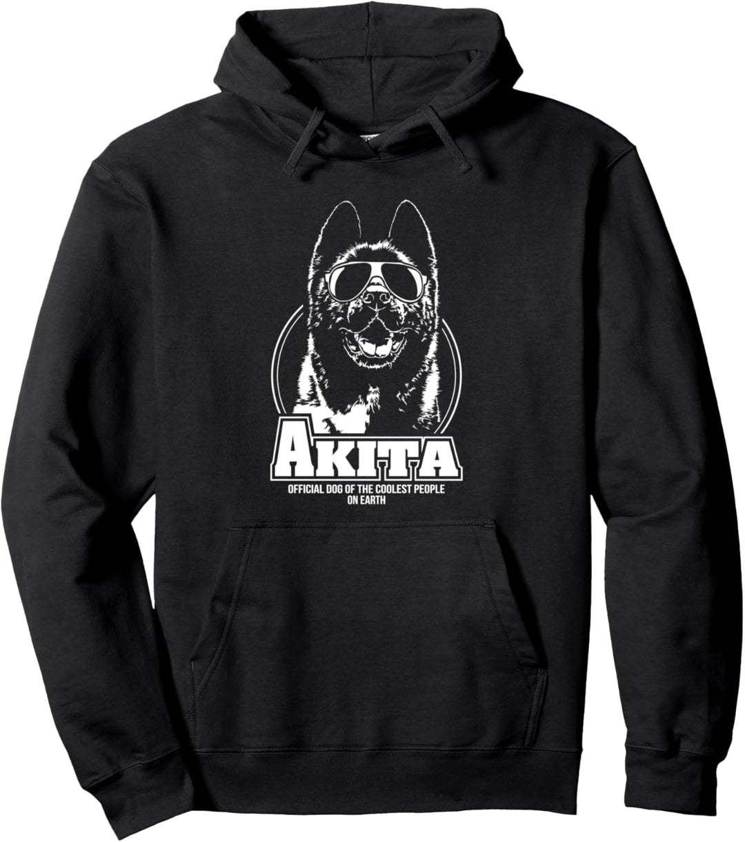 Lustiger Akita coolest people Hund Hunde Hundespruch Pullover Hoodie