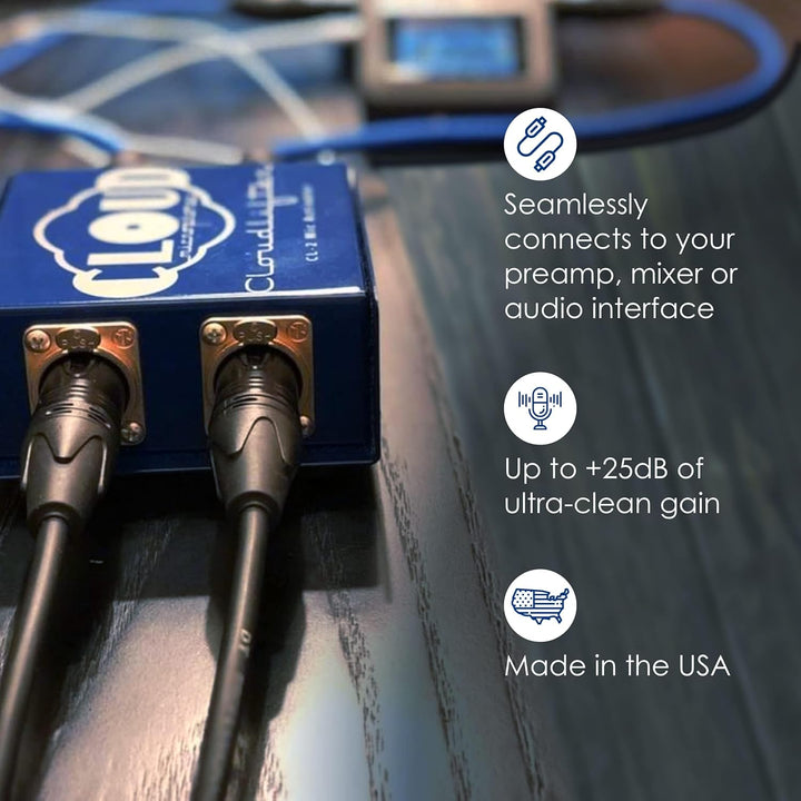 Cloud Microphones Cloudlifter CL-2 Mikrofonvorverstärker Single, Single