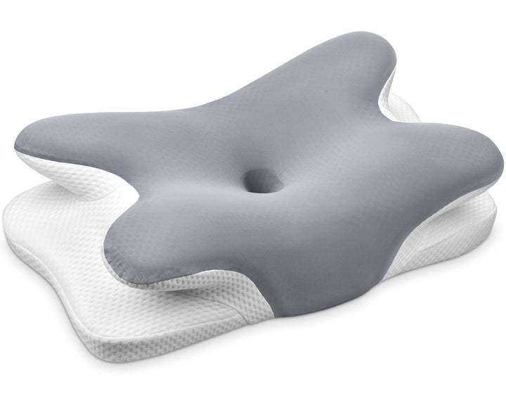 Ehomfory Nackenkissen Kopfkissen Nackenstützkissen Memory Foam Kissen, Ergonomisches Seitenschläferk