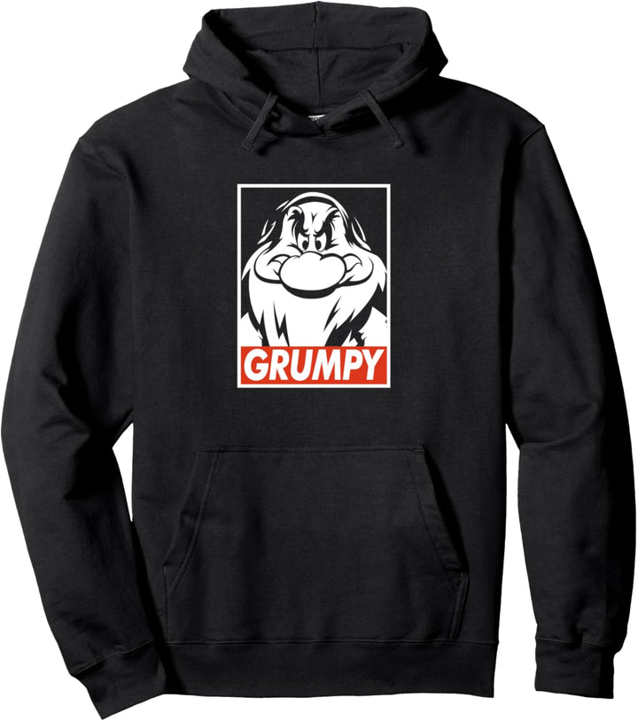 Disney Snow White Grumpy Streetwear Poster Pullover Hoodie