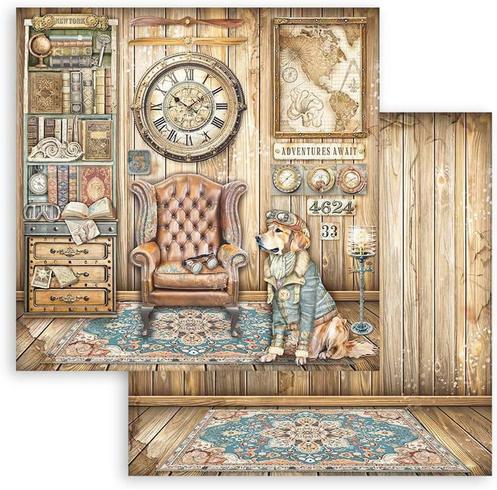 Stamperia - Scrapbook Paper Pad for Scrapbooking, Albums, Card Making, Bullet Journalling and More,