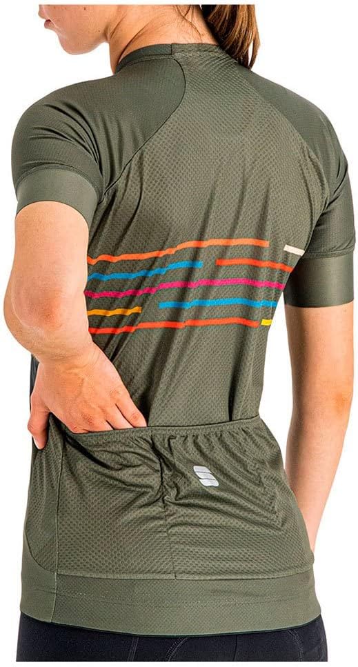 Sportful Damen Vélodrome W Ss JRS Sweatshirt L Käfer, L Käfer