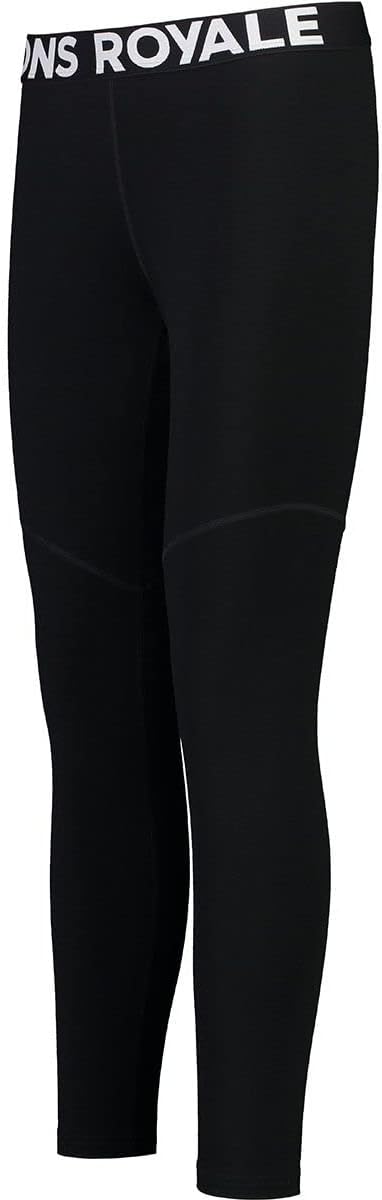 Mons Royale W Cascade Legging Print S Schwarz, S Schwarz