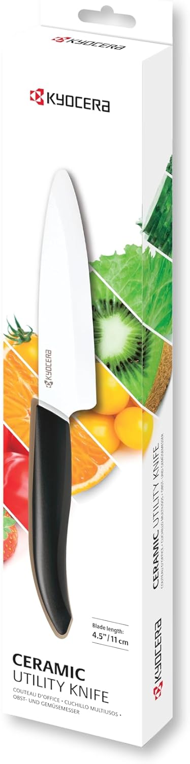 Kyocera Keramikmesser - extrem scharf, ultraleicht, deutlich länger scharf. Aus bruchfesterer, korro