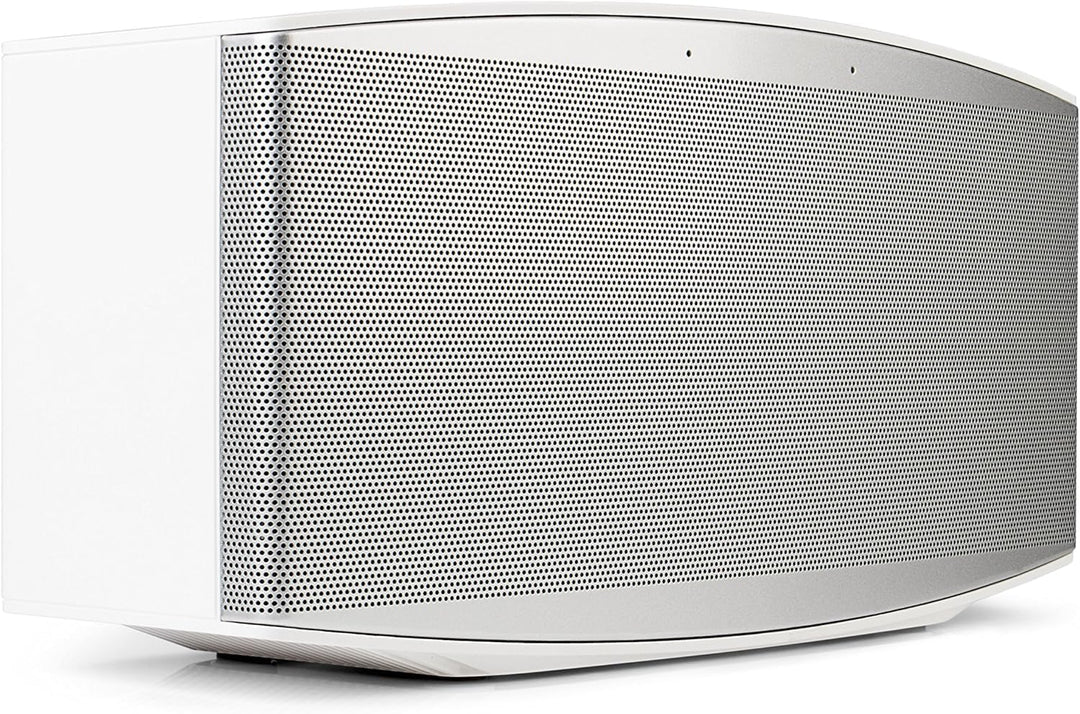 MR 100 Designlautsprecher | Schnurloser Multiroom Lautsprecher mit W-LAN Streaming | Aux In und Blue
