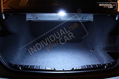 INDIVIDUALise your CAR Innenraumbeleuchtung SET für 5er F10 Limousine (Mit Panoramadach, Cool-White)