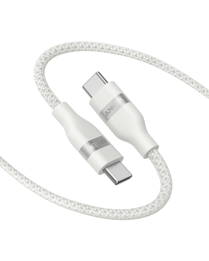 Anker Nano USB C auf USB C Kabel, 240W 1,8m flexibel farbig geflochten, USB C Schnellladekabel Typ C