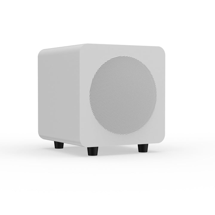 Kanto SUB6 Sealed Powered Subwoofer | 200W Peak Power | 6” Woofer | Quick & Accurate Bass | Ultra-co